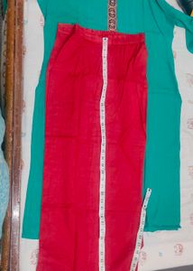 Green  Kurta