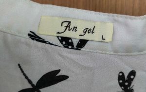 Dragonfly Print Top