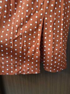 Charming Polka Dot Midi Dress