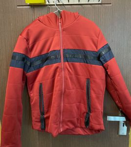 Red Harvard Puffer Jacket