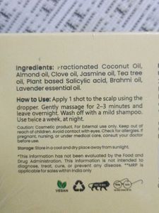 Anti-Dandruff Clove Oil Shots