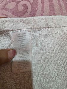 Soft White Bath Towel