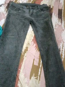 Stylish Grey Washed Jeans