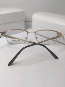 Stylish Gold Frame Eyeglasses