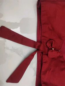 Elegant Maroon Blouse