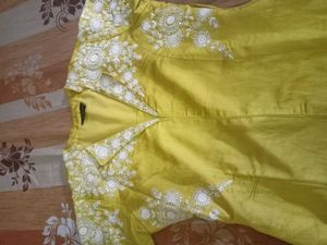 Vibrant Yellow Kurta Set