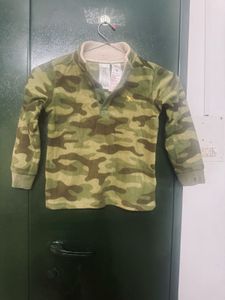 Camouflage Fleece Sweatshirt