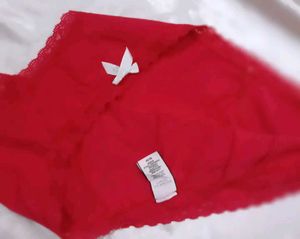 Victorias Secret Red Lace panty
