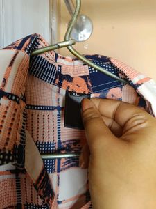 Chic Checked Long Sleeve Shirt