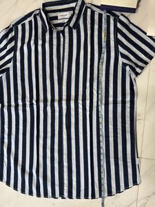jack &amp; jones Men's Striped Short Sleeve Shirt