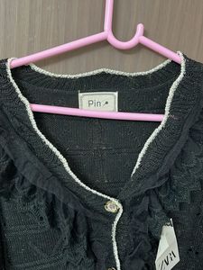 Zara Ruffle Knit Cardigan for L &amp;xL
