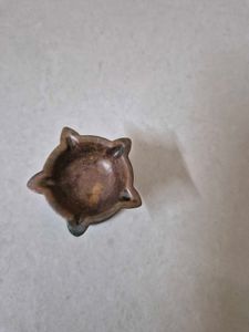Vintage Brass Diya for Pooja