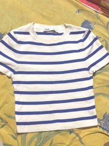 Zara Striped  Top 💙
