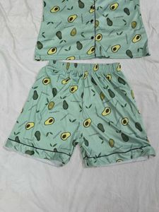 Cute Avocado Pajama Set