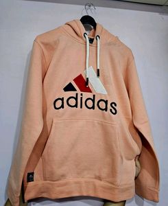💮Peach Adidas Hoodie