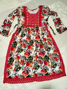 🎀Floral Print Kurta and Pant Set 😍
