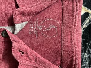 Maroon Casual Polo tShirt