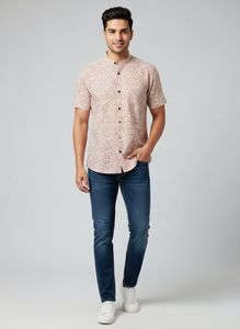 Men's Printed Short Sleeve Shirt