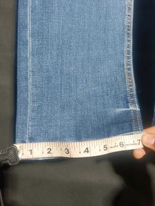 Light Wash Straight Jeans