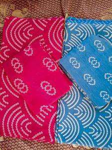mix cotton fabric with dupatta