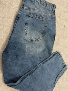 Zudio Blue Distressed Jeans