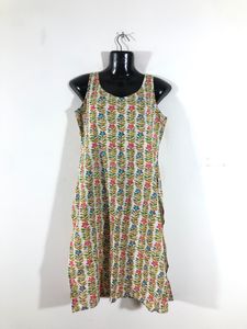 Off White Printed Kurta(Women’s)