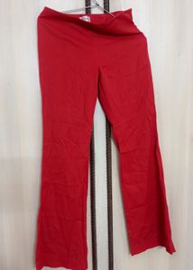 Stylish Red Women's Pants