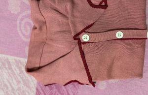 Cute Pink Knit Top