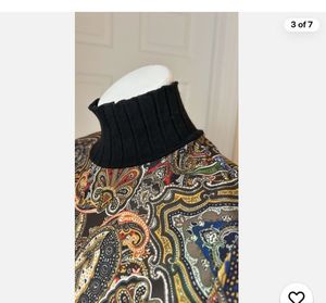 Patterned Mini Dress