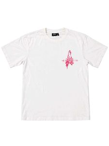White Graphic boxy fit chrome hearts tee❤️‍🔥