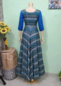 Beautiful Blue Ethnic Gown