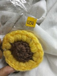 Sunflower Keychain