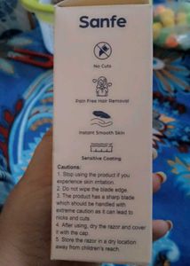 Sanfe Twin Blade Body Razor - 5 Units