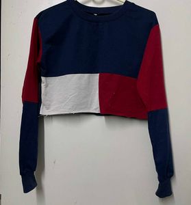 Cropped Long Sleeve Sweater