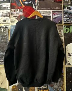 Black "Personal Hero" Graphic Sweatshirt