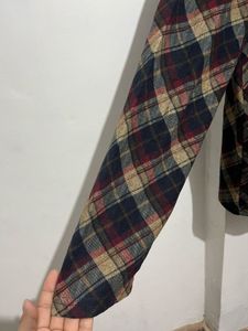 Cozy Plaid Long Sleeve Top