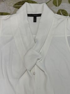 Korean Bow Tie Sleeveless Top