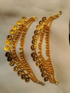 Gold-toned Hair Accessories