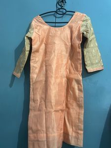 Beautiful Coral Colour Suit