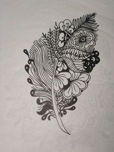 Intricate Floral Design mandala