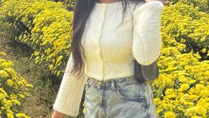 white sweater top