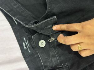 Black Wide Leg Jeans