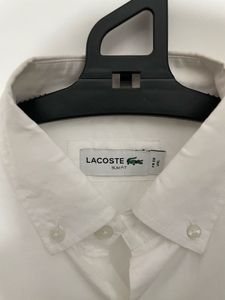 New Lacoste Slim Fit Men's White Shirt