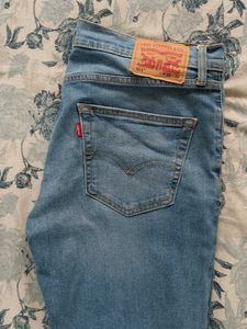 Levi's Straight Fit Men's Blue Jeans