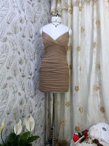 💋Chic Ruched Spaghetti Strap Mini Dress💋