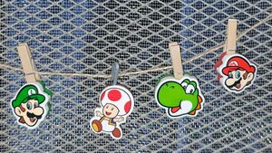 Super Mario Kinder joy collectables