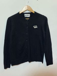 Karl Lagerfeld Black Cardigan