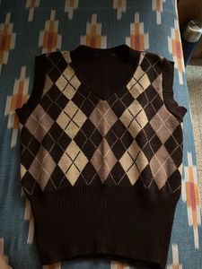 Vintage Brown sweater vest