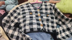 mix Embellished Cardigan tops