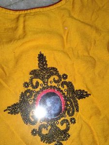 Beautiful Yellow Ethnic Gown